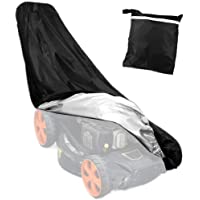 Los mejores  - HOGAR AMO Funda para Cortacésped del Poliéster 210D Resistente Protector Impermeable 76 x 25 x 57 x 44 Pulgadas Todo el…